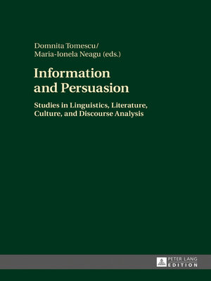cover image of Information and Persuasion